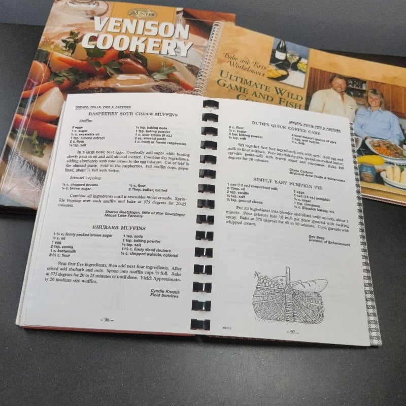 Cookbook bundle venison game fish 