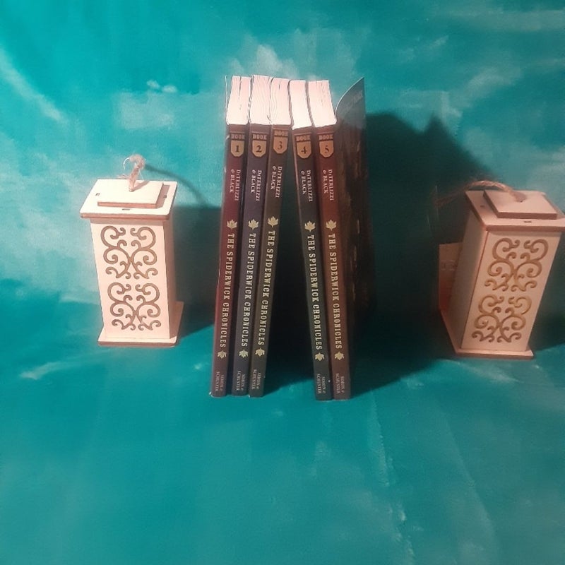 The Spiderwick Chronicles books 1,2,3,4,5 paperback book set
