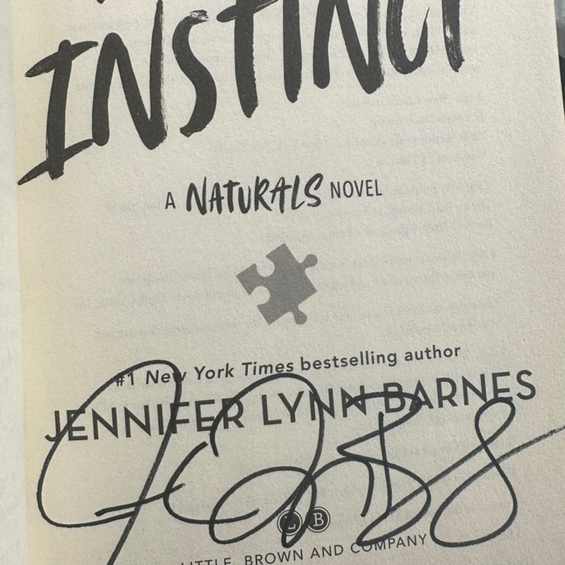 The Naturals Series Jennifer Lynn Barnes Signed