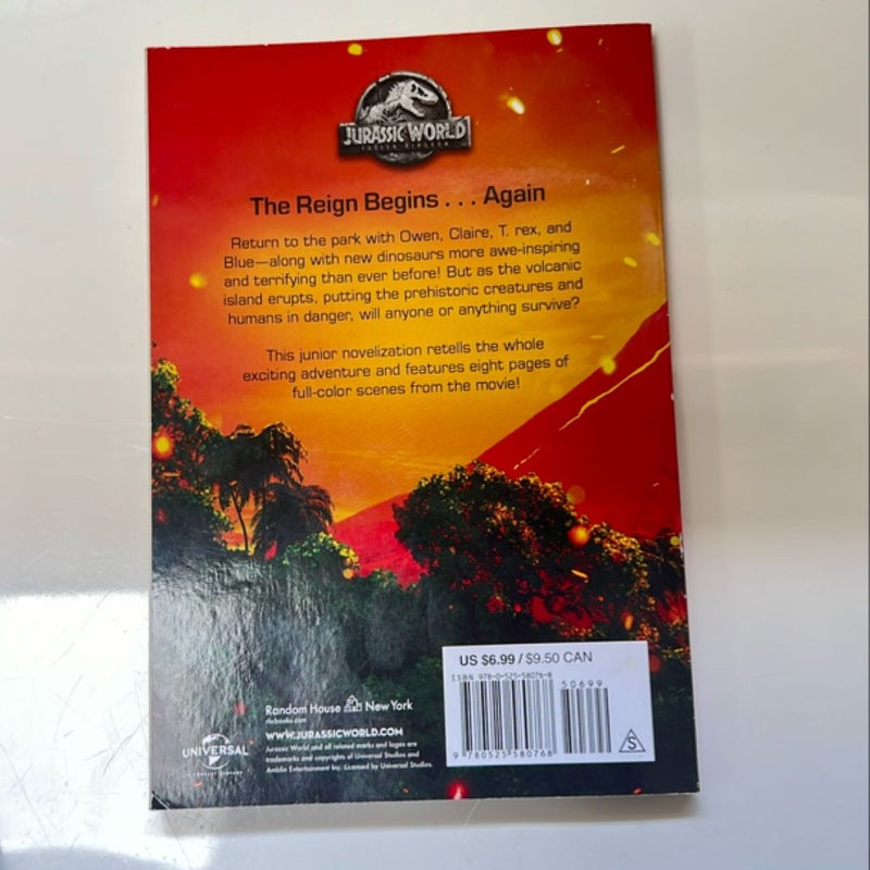 Jurassic World: Fallen Kingdom: the Junior Novelization (Jurassic World: Fallen Kingdom)