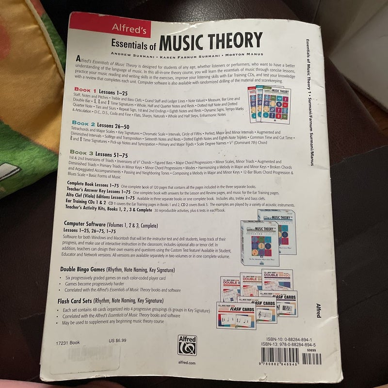 Alfred's Essentials of Music Theory, Bk 1