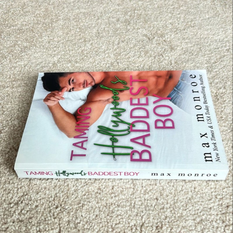 Taming Hollywood's Baddest Boy (signed)