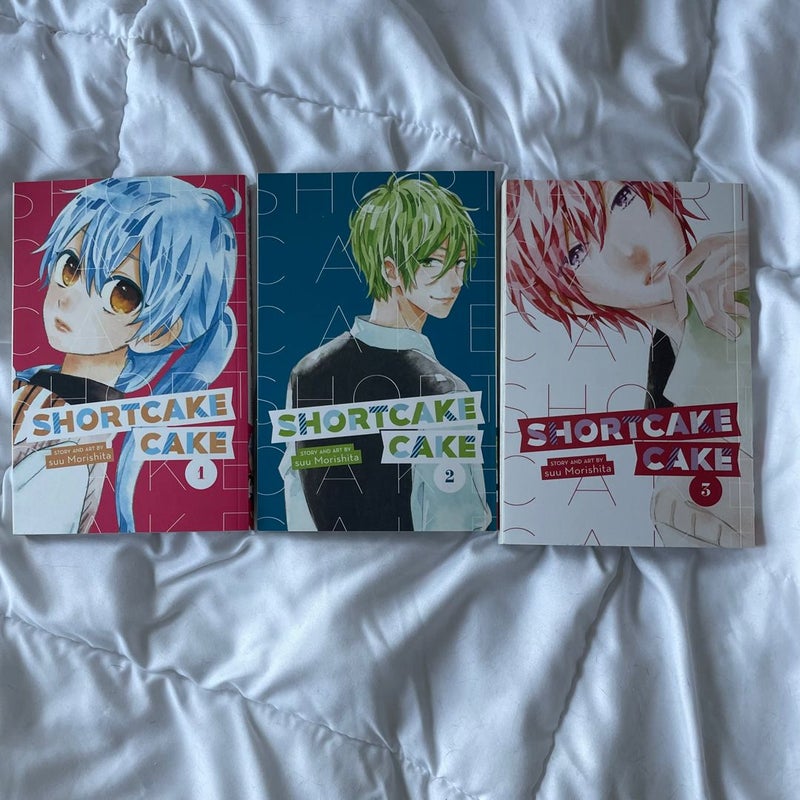 Shortcake Cake Manga vol 1-3