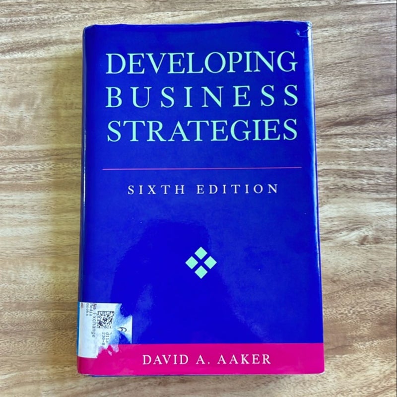 Developing Business Strategies