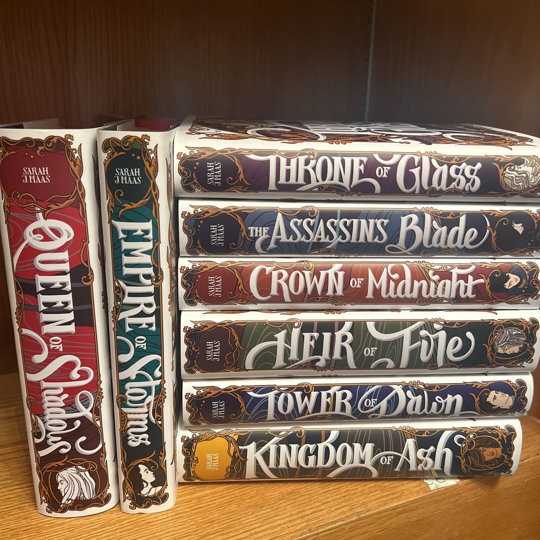 Throne Of Glass Hardcover Set By Sarah J Maas Hardcover Pangobooks 1665