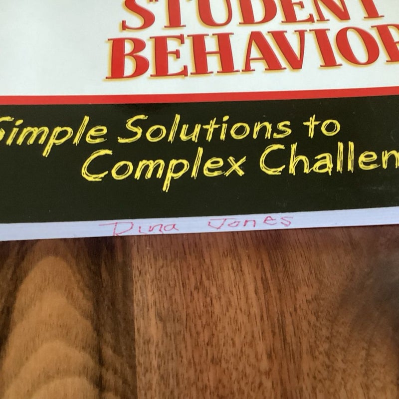 50 Ways to Improve Student Behavior