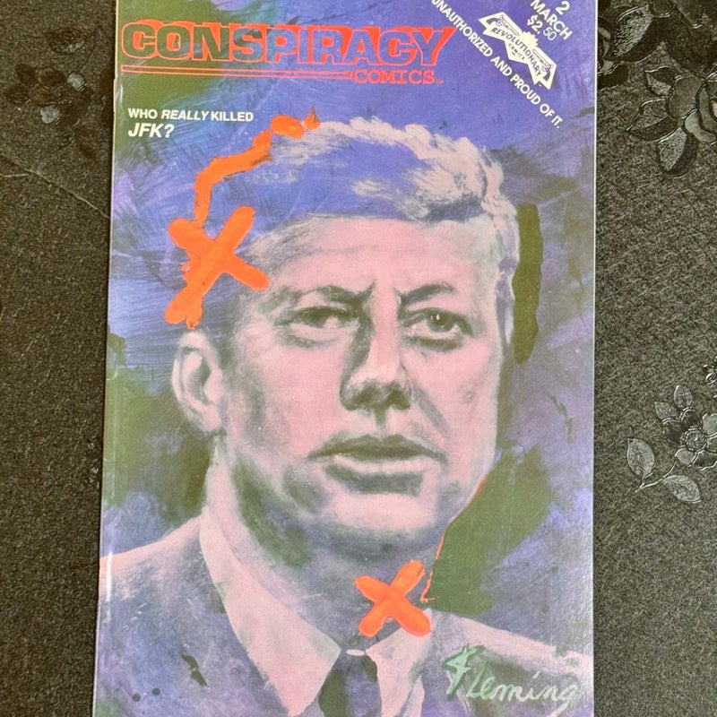 Contemporary Comics # 2 March 1991 JFK Revolutionary Comics