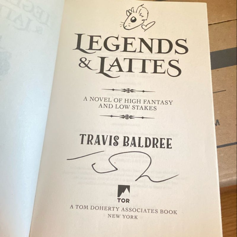 Legends and Lattes (SIGNED)