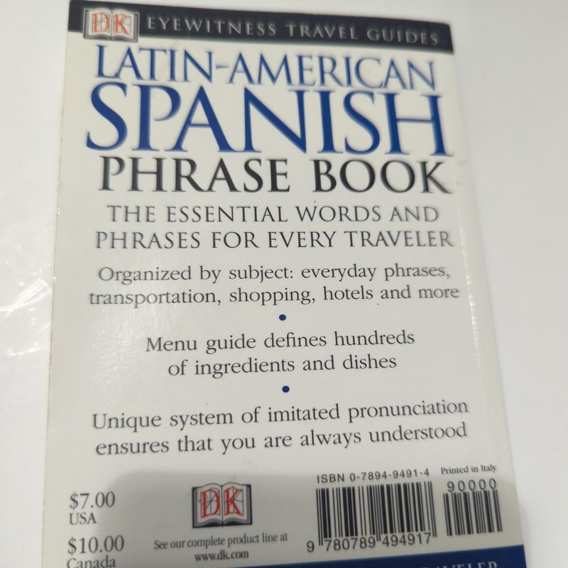 Eyewitness Travel Guide Phrase Books - Latin-American Spanish