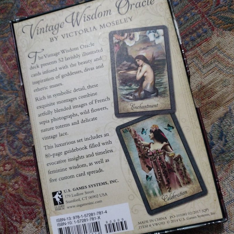 Vintage Wisdom Oracle Card Set