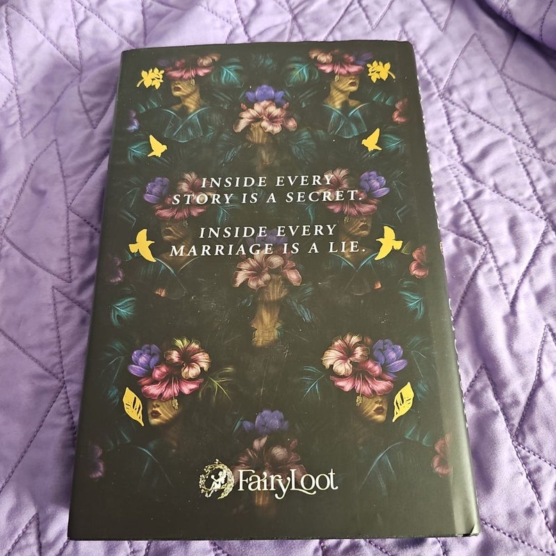 Fairyloot The Last Tale of the flower bride signed 