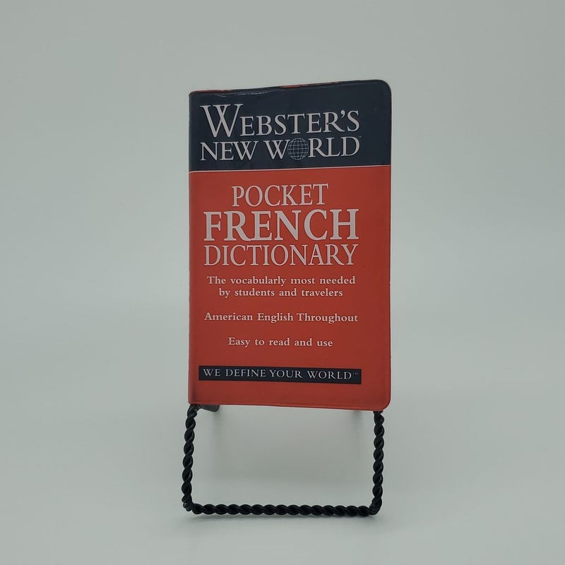 Webster's New World Pocket French Dictionary