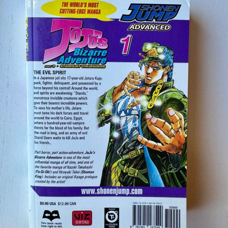 JoJo's Bizarre Adventure: Part 3--Stardust Crusaders, Vol. 1