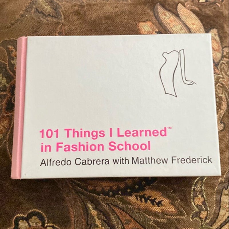 101 Things Fashion School HB
