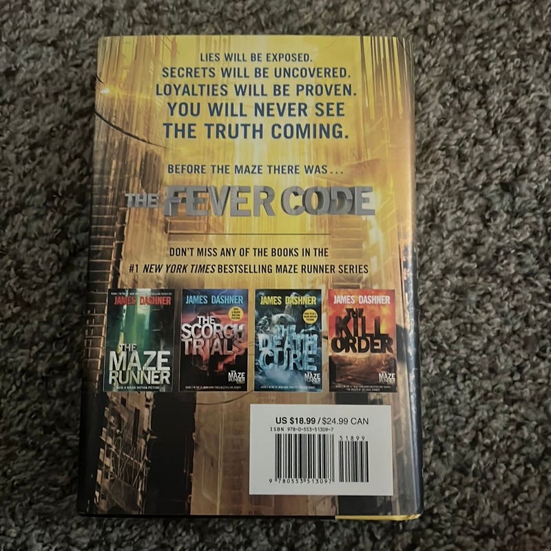 The Fever Code (Maze Runner, Book Five; Prequel)