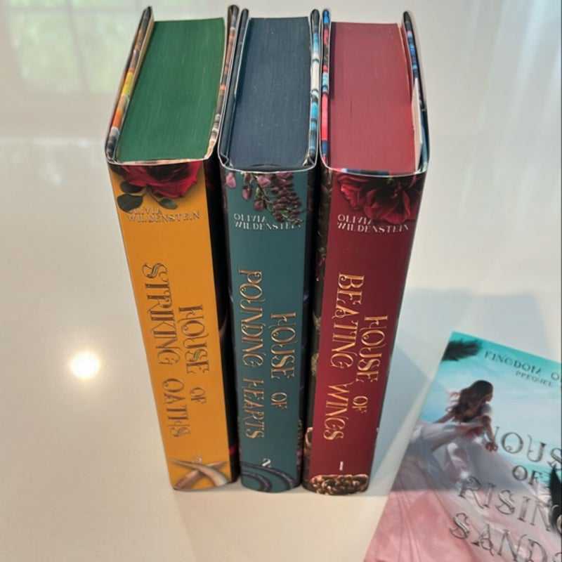 Signed Kingdom of Crows Series (Books 1-3 & Prequel)