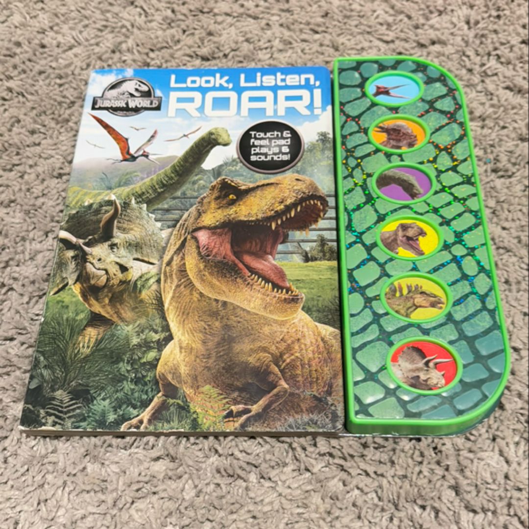 Jurassic World: Look, Listen, ROAR Sound Book