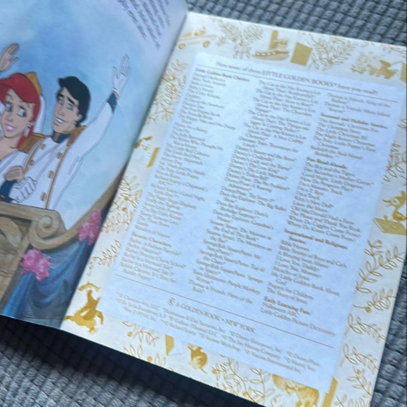 The Little Mermaid (Disney Princess) A Little Golden Book