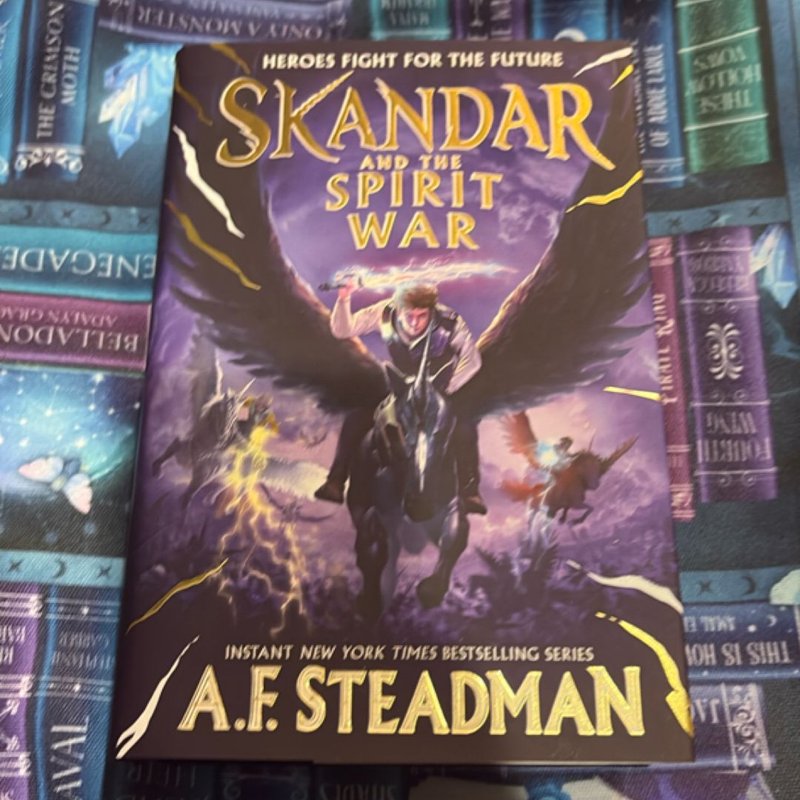 Skandar and the Spirit War by A. F. Steadman
