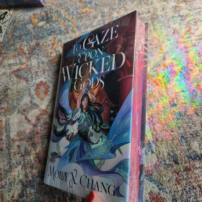 To Gaze Upon Wicked Gods Illumicrate Special Edition Sprayed Edges