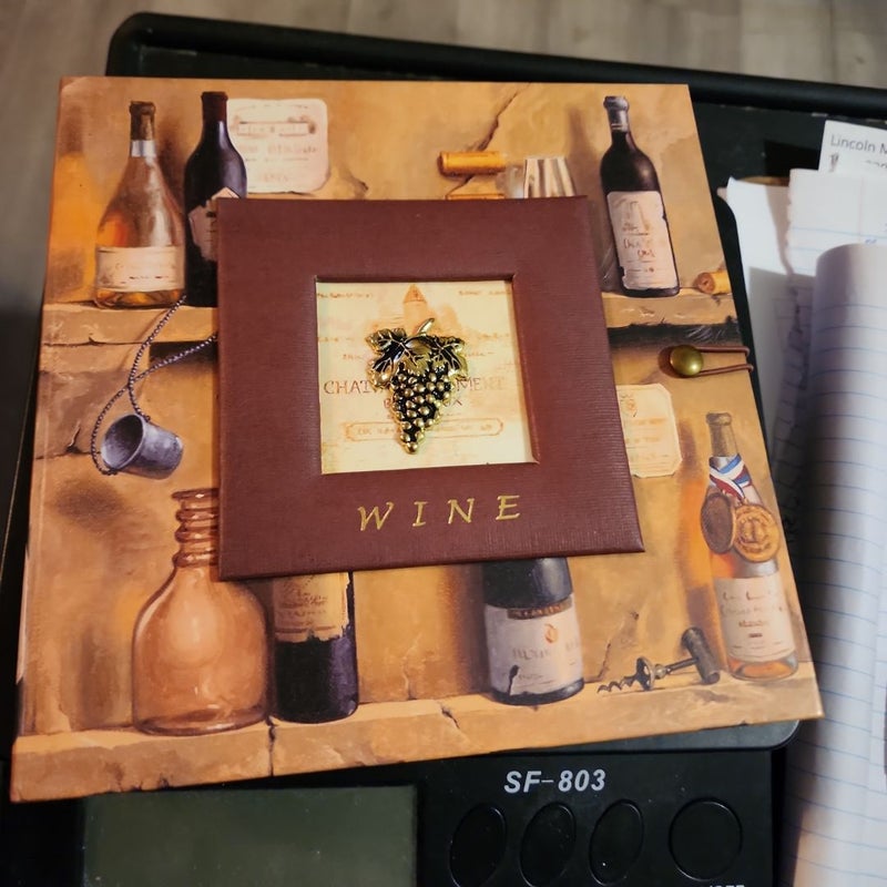 Wine book and journal kit