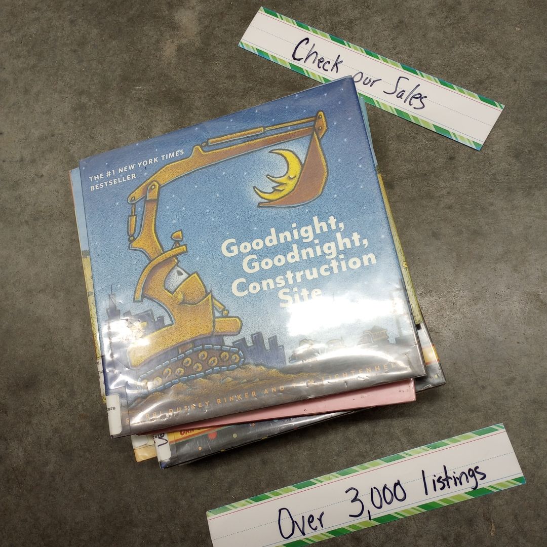 Goodnight, Goodnight Construction Site (Hardcover Books for Toddlers, Preschool Books for Kids)