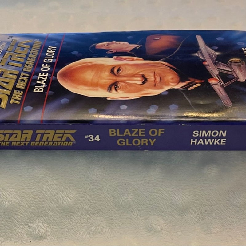 Star Trek Next Generation #34 Blaze of Glory