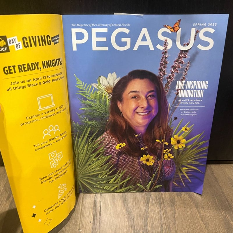 Pegasus UCF Spring 2023 Magazine University of Central Florida Collectible