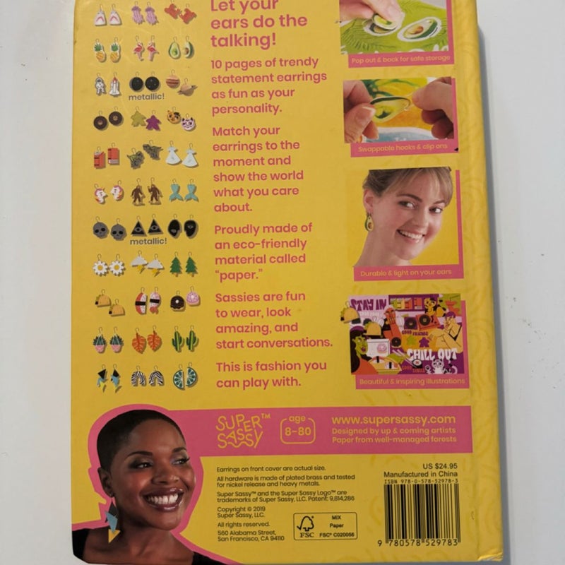 The Super Sassy Book of Pop Out Earrings