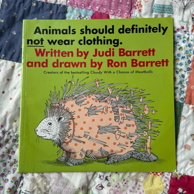 Animals Should Definitely Not Wear Clothing