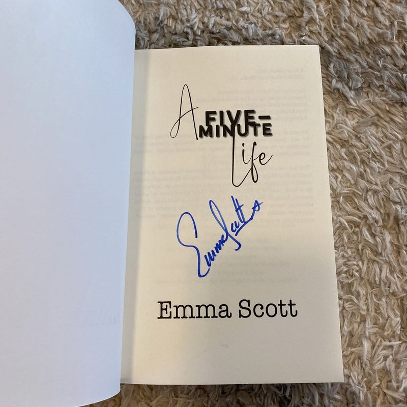 A Five-Minute Life (Signed)