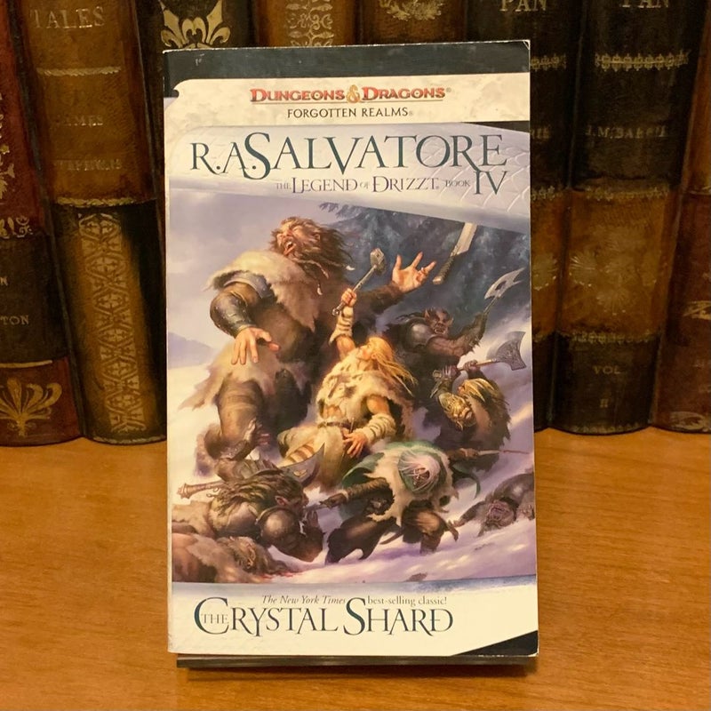 Forgotten Realms: The Crystal Shard, Legend of Drizzt, Icewind Dale 1, Reprint Edition