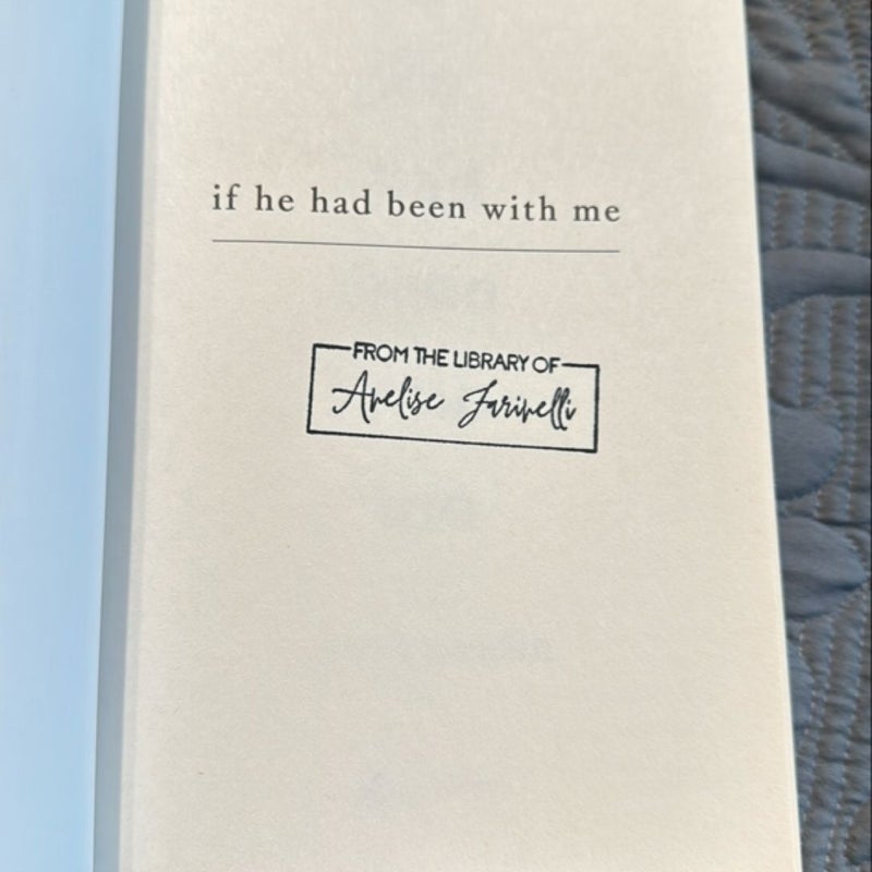 If He Had Been with Me