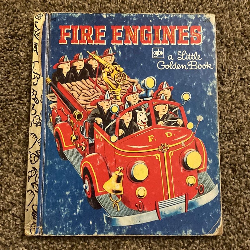 Fire Engines (Little Golden Book)