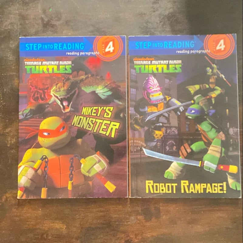 Teenage Mutant Ninja Turtles 2 Book Bundle