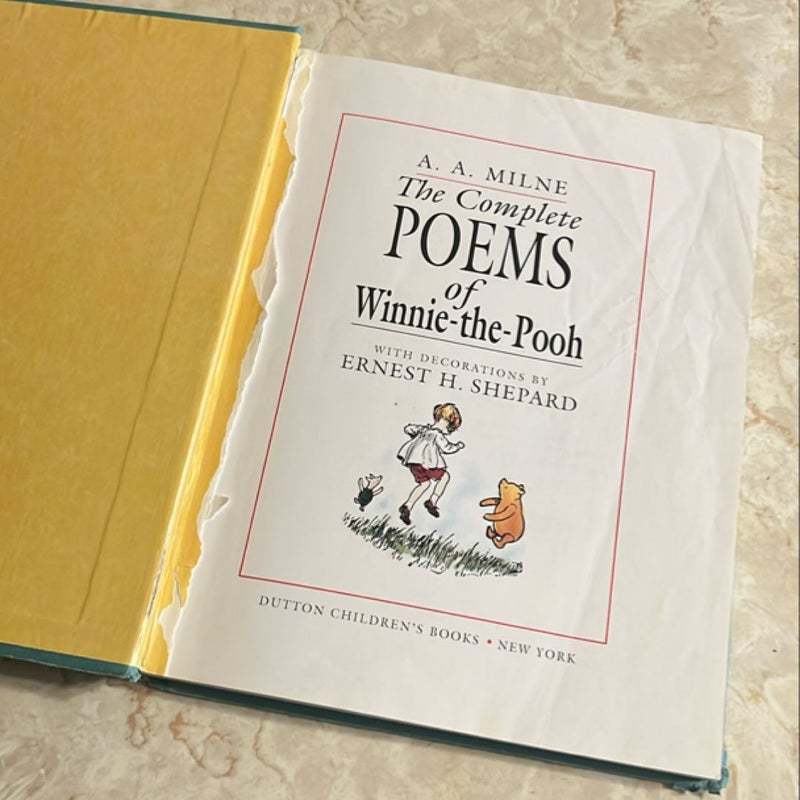 The Complete Poems of Winnie-the-Pooh