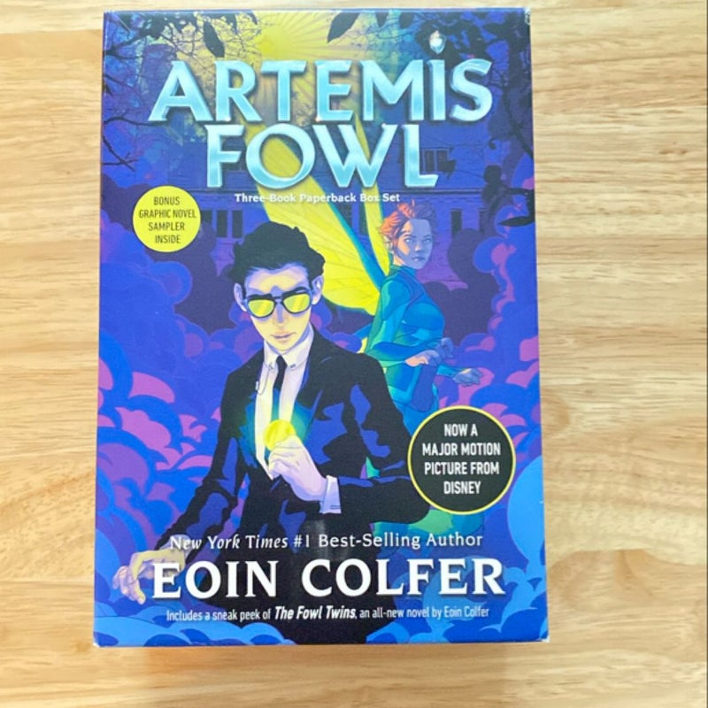 Artemis Fowl 3-Book Paperback Boxed Set (Artemis Fowl, Books 1-3)