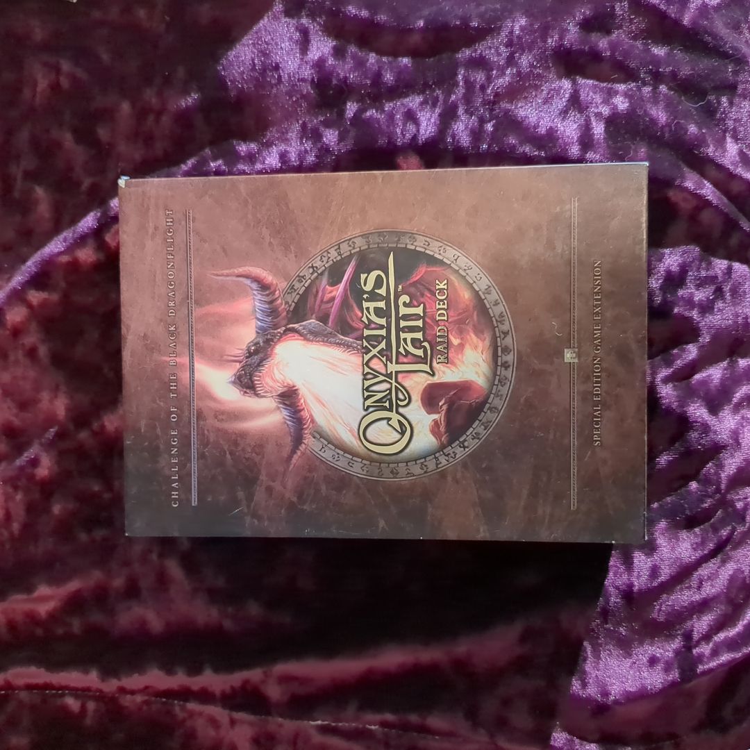 World Warcraft Onyxia's Lair Raid Deck 