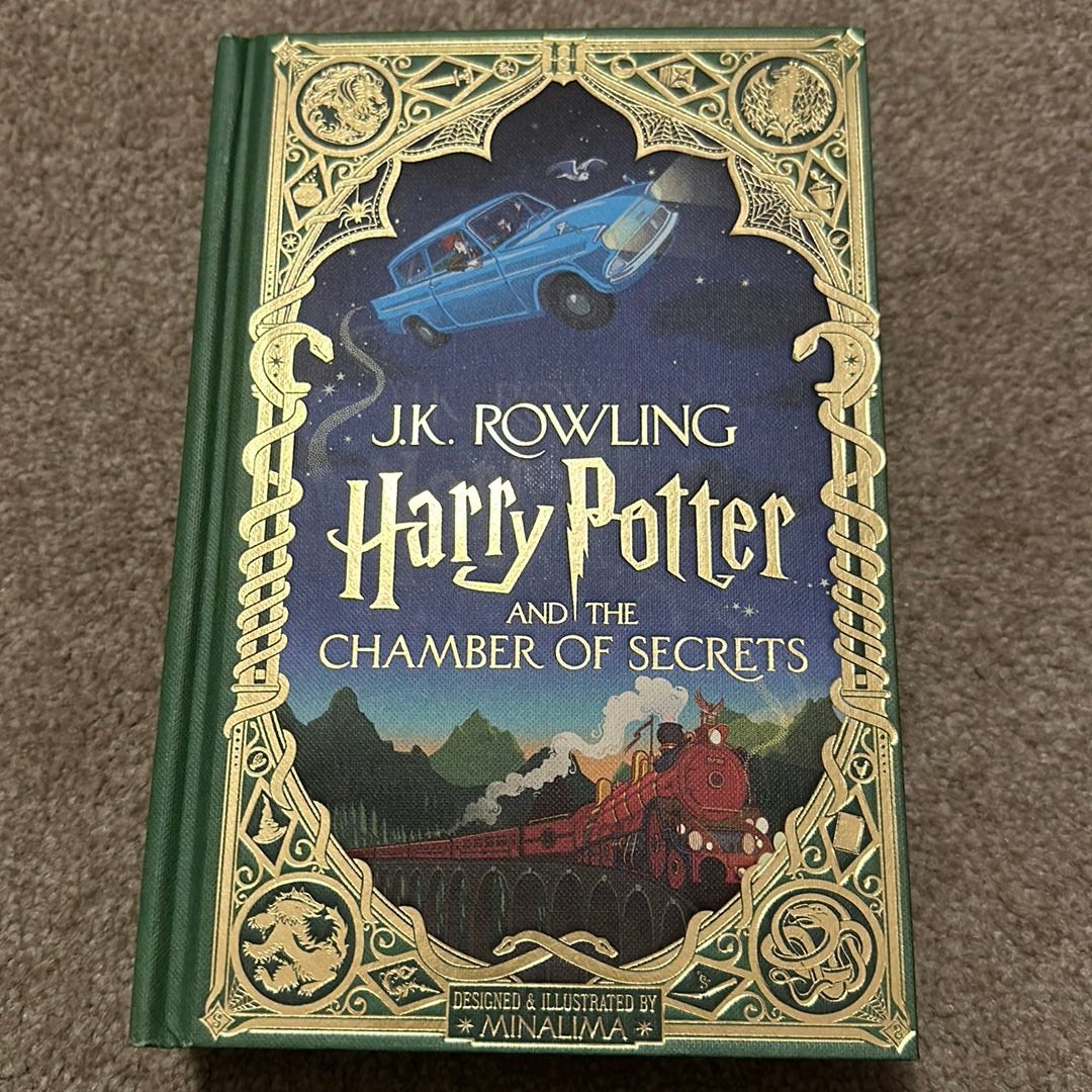 Minalima Signed Edition Harry Potter & the Chamber of Secrets 1st