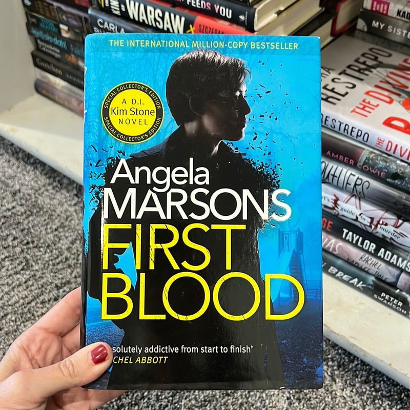 First Blood by Angela Marsons, Hardcover