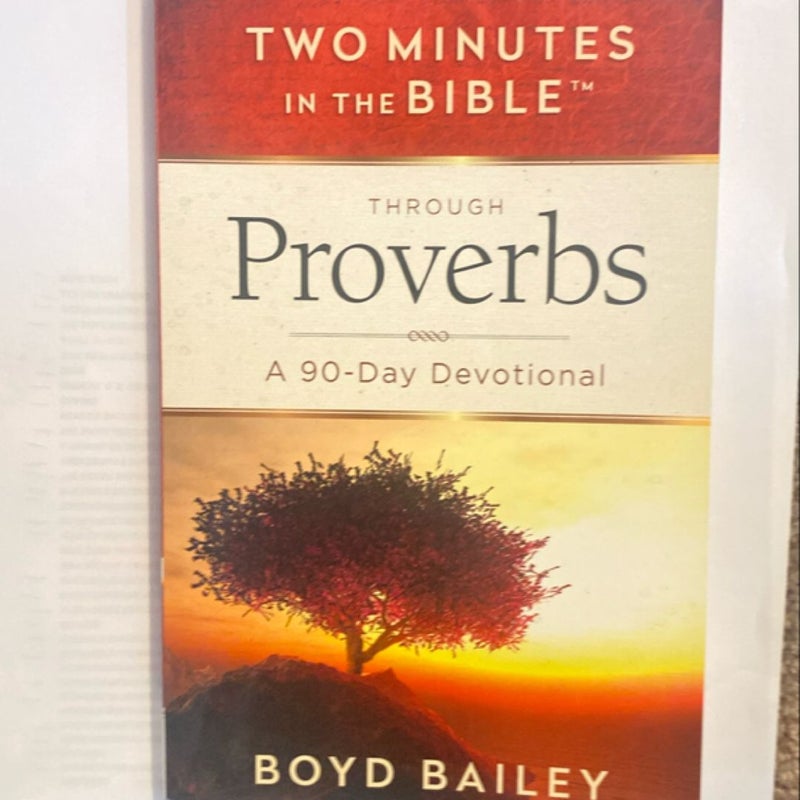 Two Minutes in the Bible Through Proverbs