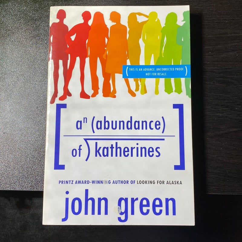 An Abundance of Katherines 