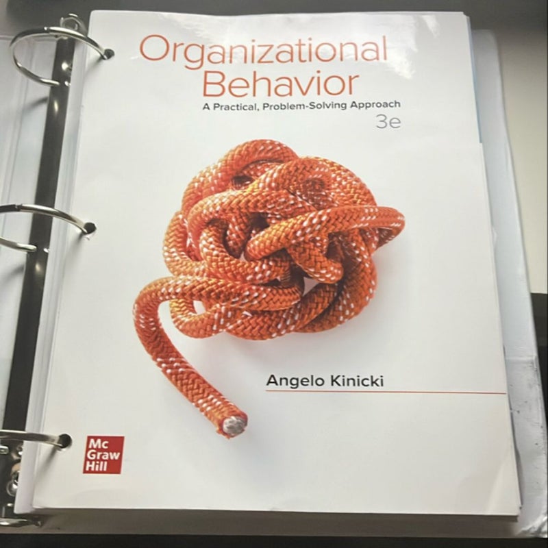 Loose Leaf for Organizational Behavior