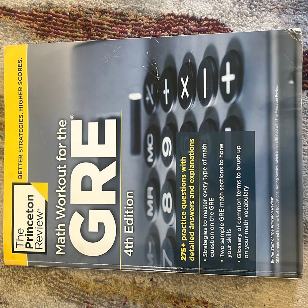Math Workout for the GRE, 4th Edition by The Princeton The Princeton Review