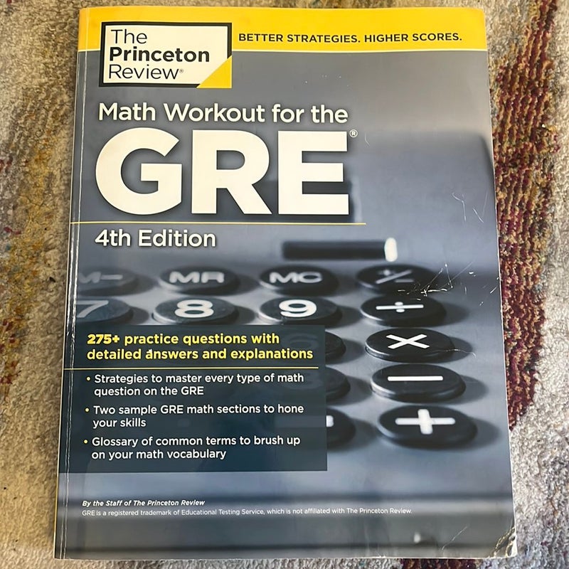 Math Workout for the GRE, 4th Edition