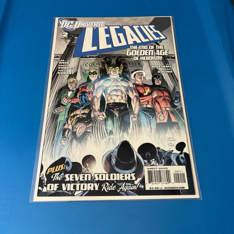 DC Universe Legacies #1-#10 (2010) 