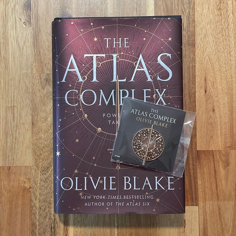 The Atlas Complex (SIGNED with ENAMEL PIN)