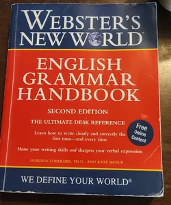 Webster's New World English Grammar Handbook, Second Edition