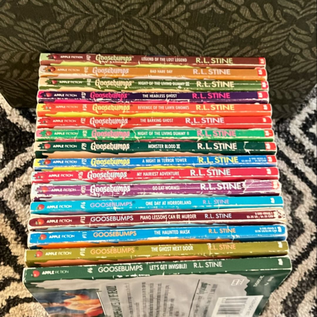 Goosebumps 16 Book Lot by R.L. Stine, Paperback | Pangobooks