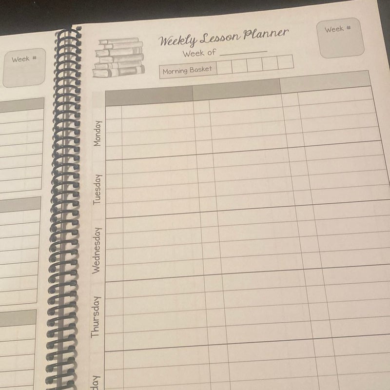 Homeschool planner